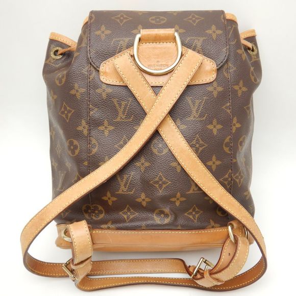 Louis Vuitton Monogram Montsuri MM Backpack Brown - Picture 2 of 7